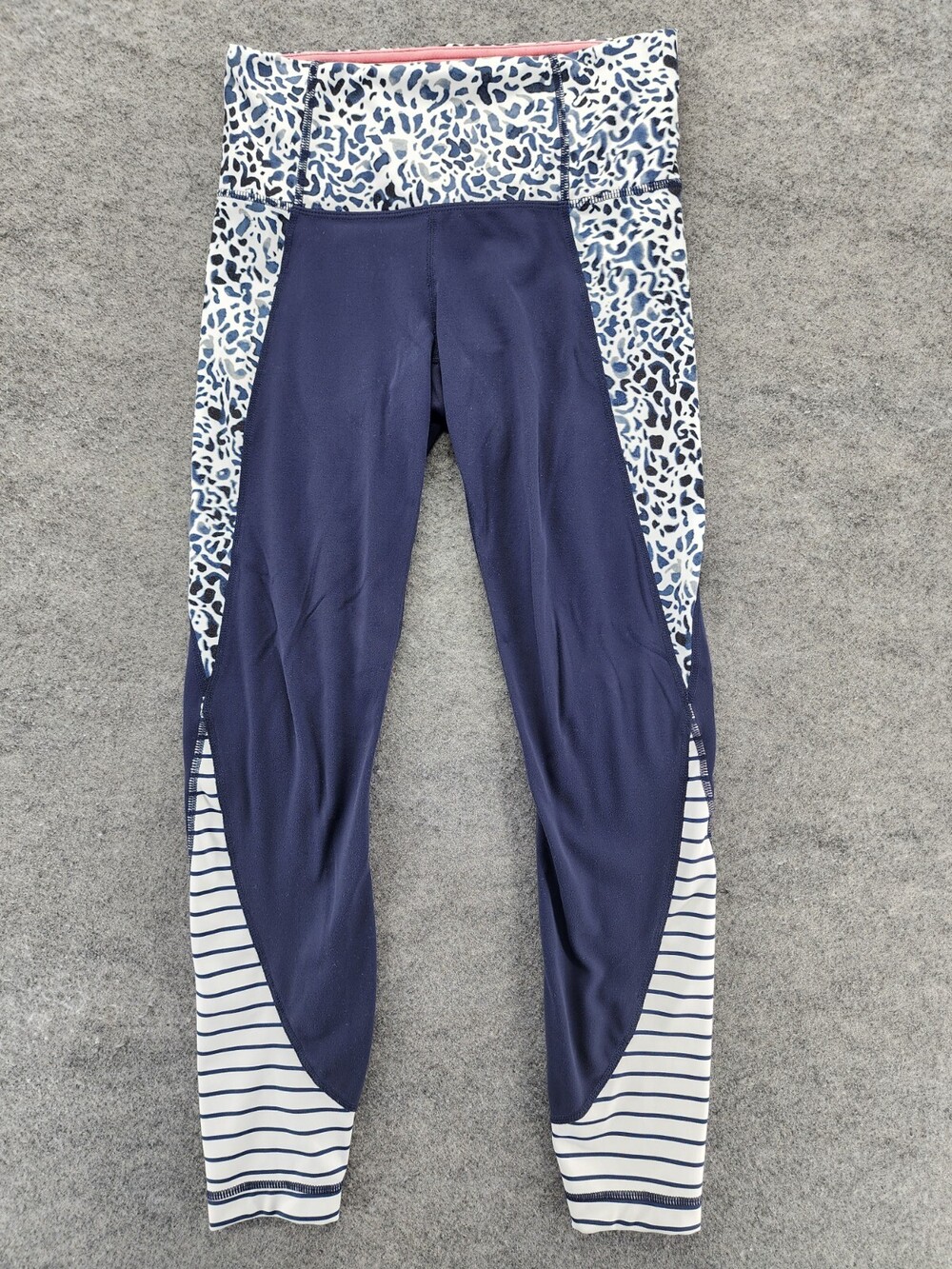 Athleta Leggings Womens XS Blue Capri Activewear 24x24" Yoga